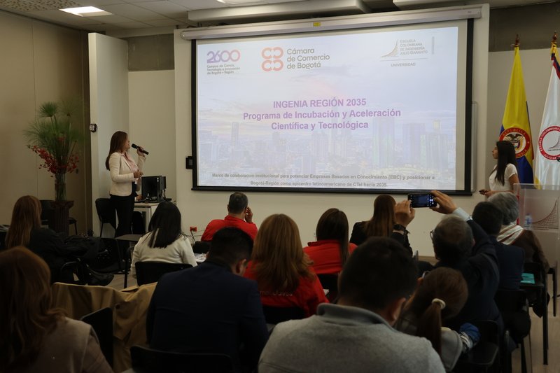 Firma de convenio camara de comercios - escuela colombiana de ingeniería
