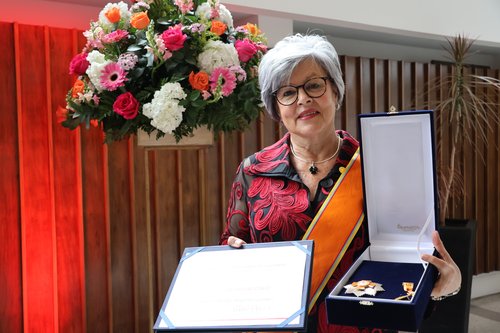ENTREGA DE LA GRAN CRUZ - ESCUELA COLOMBIANA DE INGENIERÍA JULIO GARAVITO