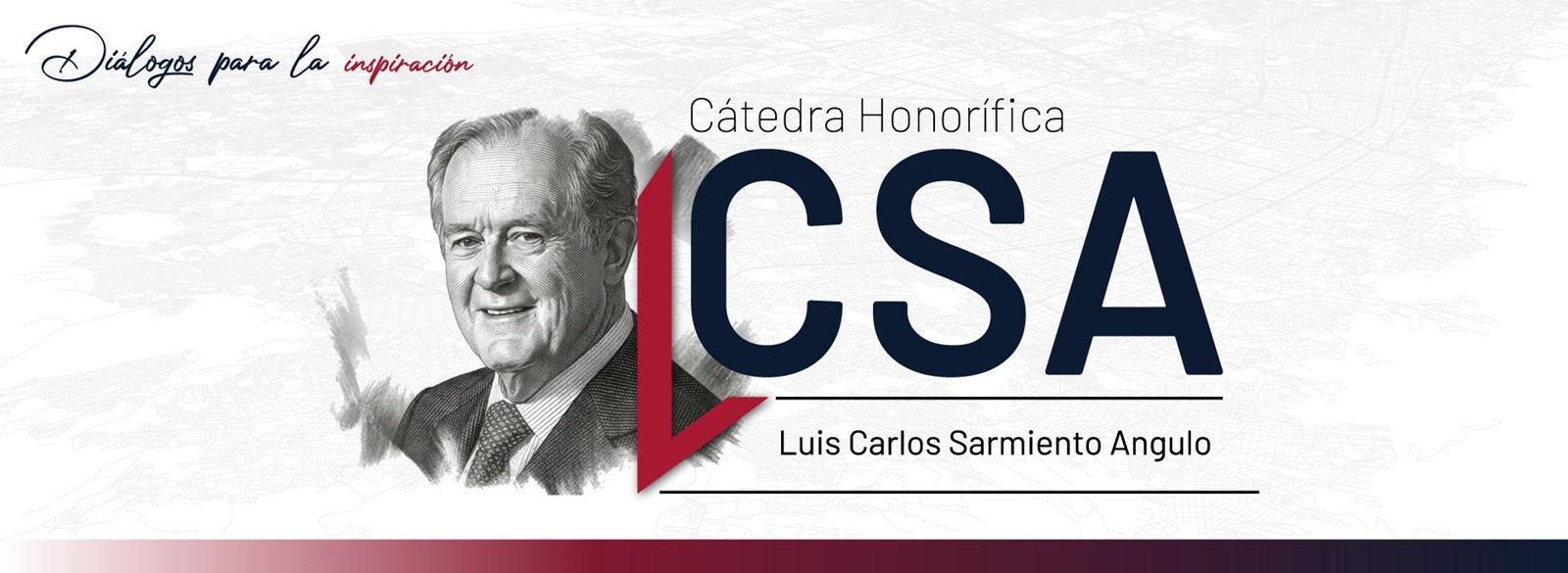 banner Cátedra Honorífica Luis Carlos Sarmiento Angulo