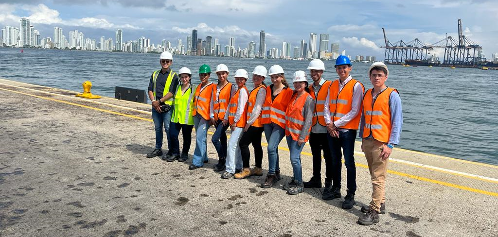 Banner portal gira industrial a Cartagena