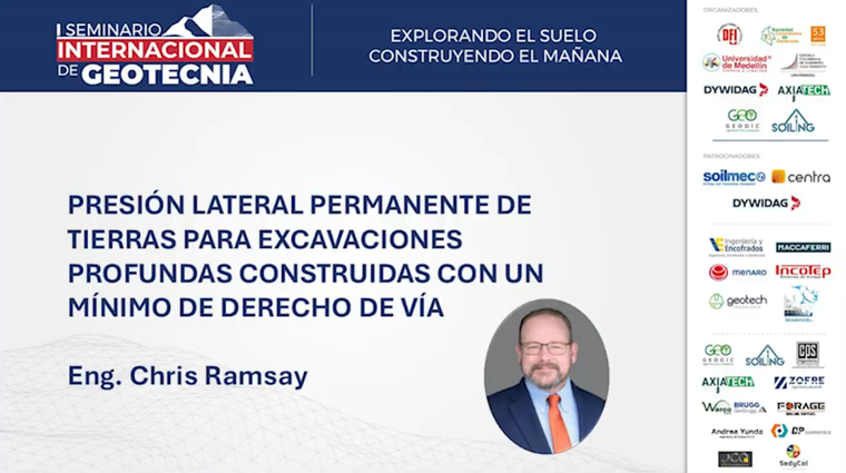 Chris Ramsey - - I Seminario Internacional de Geotecnia