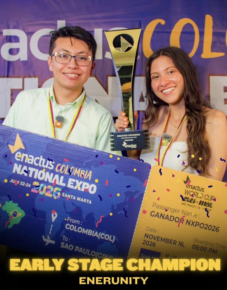 Ganadores Enactus - Universidad Escuela Colombiana de Ingeniería Julio Garavito