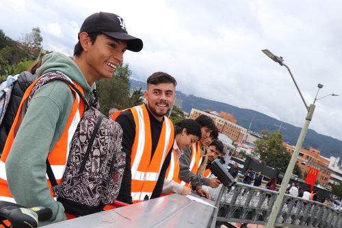 Actividad de campo para estudiantes del Programa de Ingeniería Civil - Julio Garavito