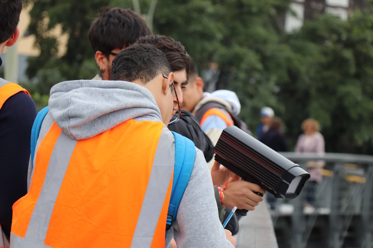 Actividad de campo para estudiantes del Programa de Ingeniería Civil - Julio Garavito