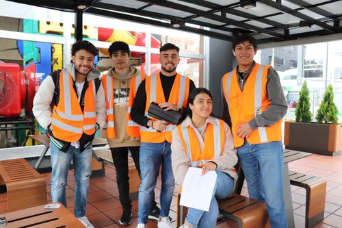 Actividad de campo para estudiantes del Programa de Ingeniería Civil - Julio Garavito