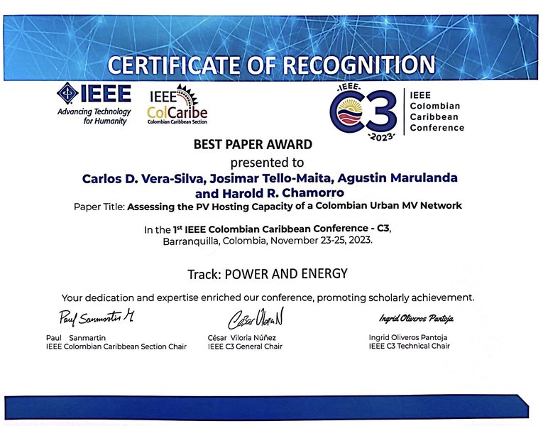 Premio capacidad fotovoltáica