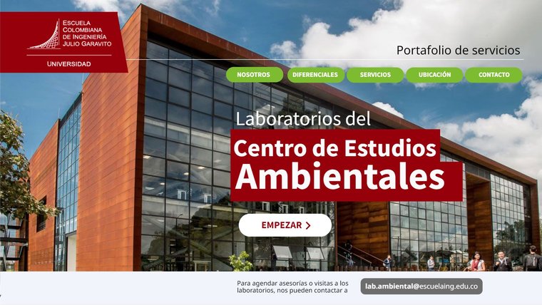 Laboratorios del Centro de Estudios Ambientales