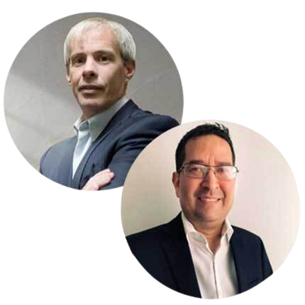 Luis Papagni y Luis Pinzón