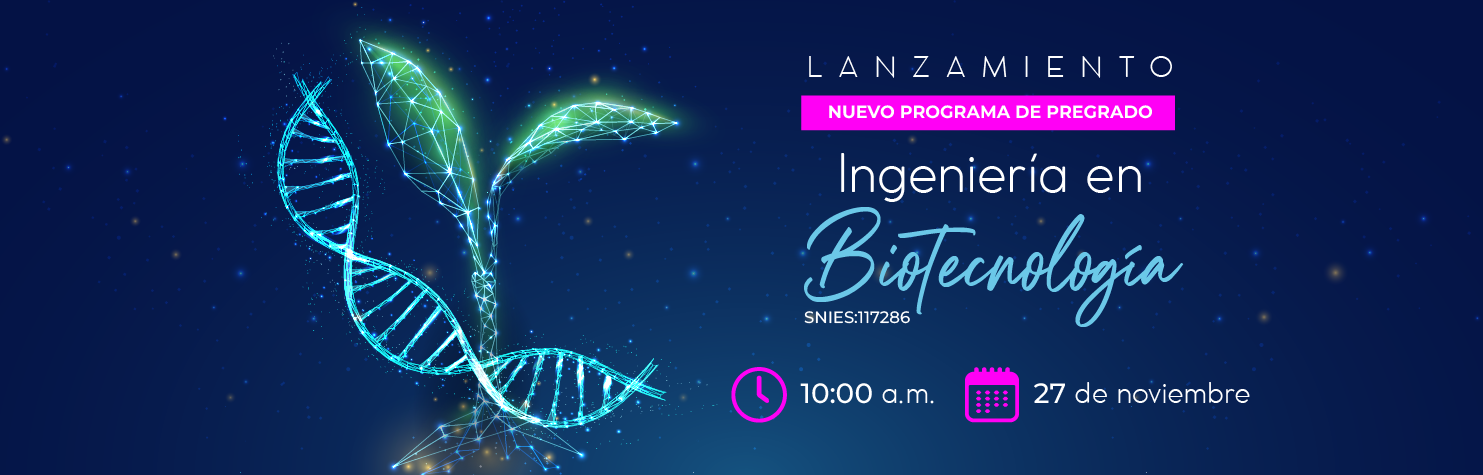 Banner Lanzamiento Biotecnología