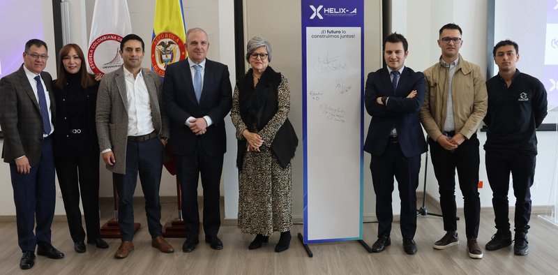 PROPUESTA DE BANNER LANZAMIENTO DE HELIX-A - UNIVERSIDAD ESCUELA COLOMBIANA DE INGENIERÍA JULIO GARAVITO
