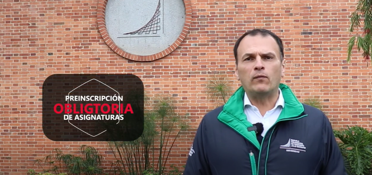 Preinscripción obligatoria de asignaturas 2025i