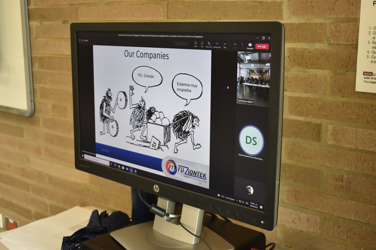 Conferencia: Tech Evolve or Disappear! La aceleración del mercado tras la digitalización y el impacto de esto en la vida de sus trabajadores