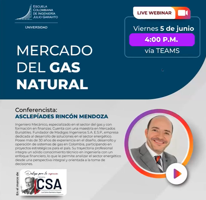 Webinar Mercado del Gas Natural