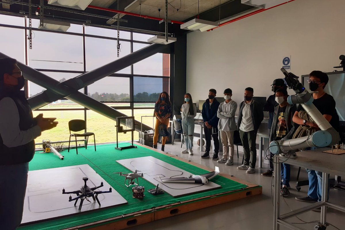 Drones en laboratorio