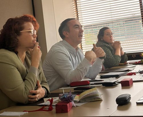 visita del secretario de Ciencia, Tecnología e Innovación de la Gobernación de Cundinamarca, Arturo Melo