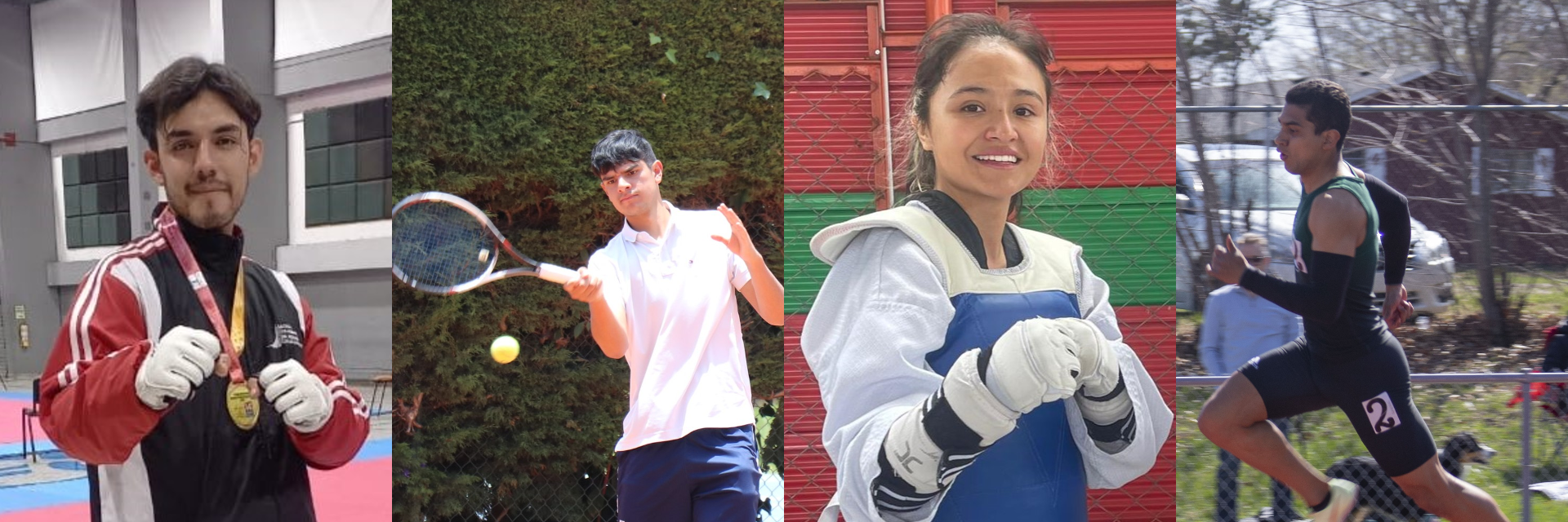 Collage deportistas ASCUN 2024