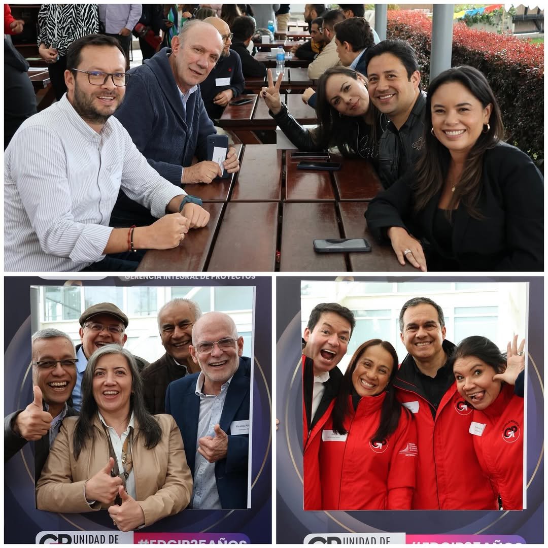 Celebramos 25 años de la Especialización en Desarrollo y Gerencia Integral de Proyectos, un programa que ha formado líderes capaces de transformar ideas en soluciones con impacto real.🎉🥳👏🏻

Con la comunidad de graduados, profesores, estudiantes y administrativos se vivió una jornada especial que incluyó charlas, reconocimientos, anécdotas y recuerdos. 

Gracias a quienes han hecho de este programa un referente en la formación para la gestión de proyectos.

Seguimos construyendo futuro, juntos.