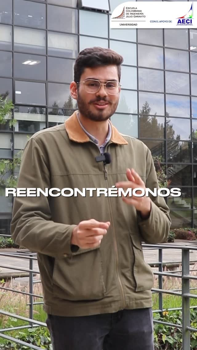 ¡Graduados, reencontrémonos!🤗

Los graduados de la Escuela hacen historia todos los días: crean empresa, lideran proyectos, innovan, generan empleo y transforman realidades desde sus profesiones. 
Inscríbete y sé parte del Encuentro de Graduados de la Escuela Colombiana de Ingeniería.

Volver a la Escuela es volver a conectar con lo que somos y con todo lo que aún podemos construir juntos.🤩🥳

Link de inscripción en la bio.