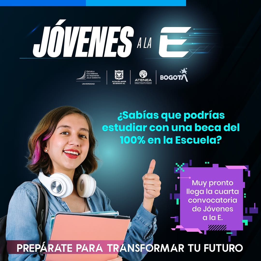 👉 Si tienes el talento, que nada te detenga.
Con #JóvenesALaE, accede a educación superior de calidad en instituciones privadas como La Escuela.
Formarte con propósito es posible: el ingenio también necesita impulso. 💡
🔗 El link de información está en la bio.