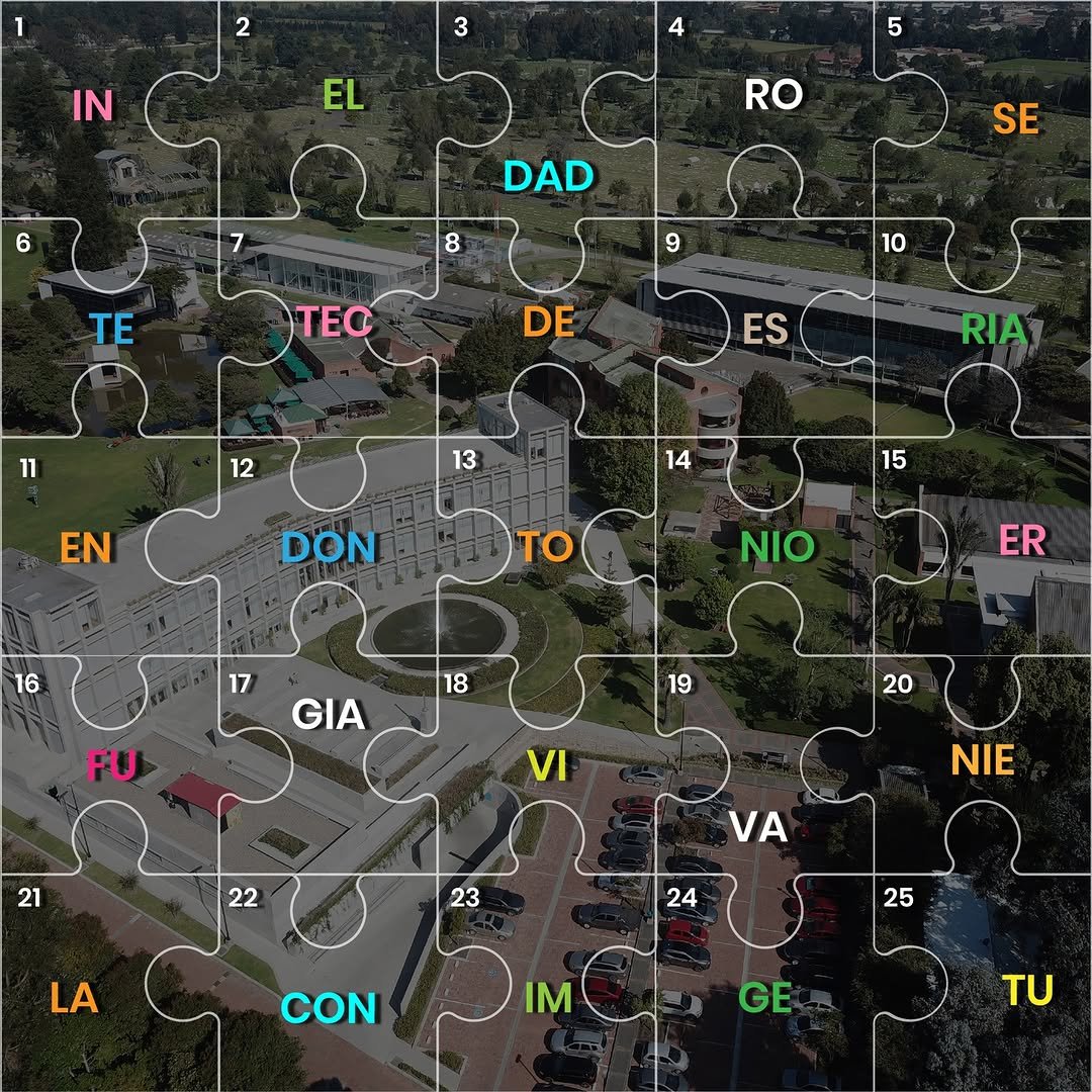 ¿Listos para un reto? 👀🧩 Hoy dejamos un mensaje oculto en nuestro feed. 
¿Puedes descubrir qué representa de nuestra universidad?

Analiza, descifra y cuéntanos tu respuesta en los comentarios. 👇
Habrá un sorteo para elegir tres ganadores.
#RetoEscuela