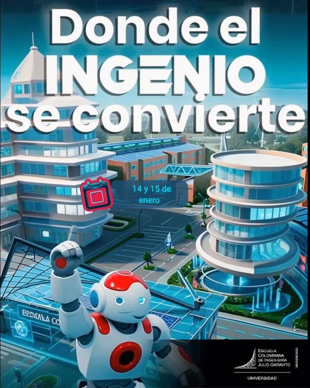 ¡Bienvenid@ a la Escuela, tu nueva casa!🤗

El 14 de enero comienza una aventura que marcará tu historia: la Jornada de Inducción 2026-1. No es solo una bienvenida, es el primer paso del camino donde el ingenio se convierte en futuro.

En tu #Día1, activa el modo ingenio: conoce a tus nuevos amigos, conecta con mentores, recorre el campus y empieza a construir todo lo que eres capaz de lograr.

Prepárate para vivir una experiencia que transformará tu forma de ver el mundo.
¡Te esperamos!