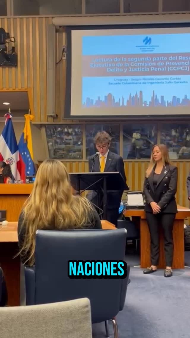 Quieres vivir la experiencia de estar en la sede central de las Naciones Unidas en Nueva York?

Tú puedes representar a Colombia y a la Escuela en Global MUNers 2026.

🎓 Son 8 cupos para vivir una oportunidad única.
🗓️ Postúlate hasta el 28 de octubre.
🔗 Encuentra el formulario de postulación en la bio.

📩 Y mantente atento a tu correo institucional, allí recibirás toda la información, requisitos y detalles del proceso.