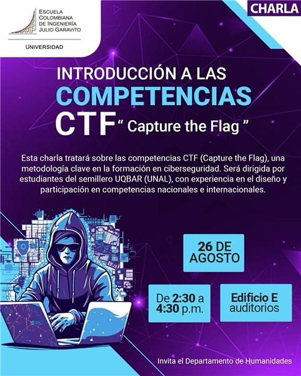Los esperamos en esta charla introductoria sobre las competencias CTF (Capture the Flag), un formato de competición que se ha consolidado a nivel internacional como una de las metodologías más efectivas para la formación en ciberseguridad.

¡No faltes!