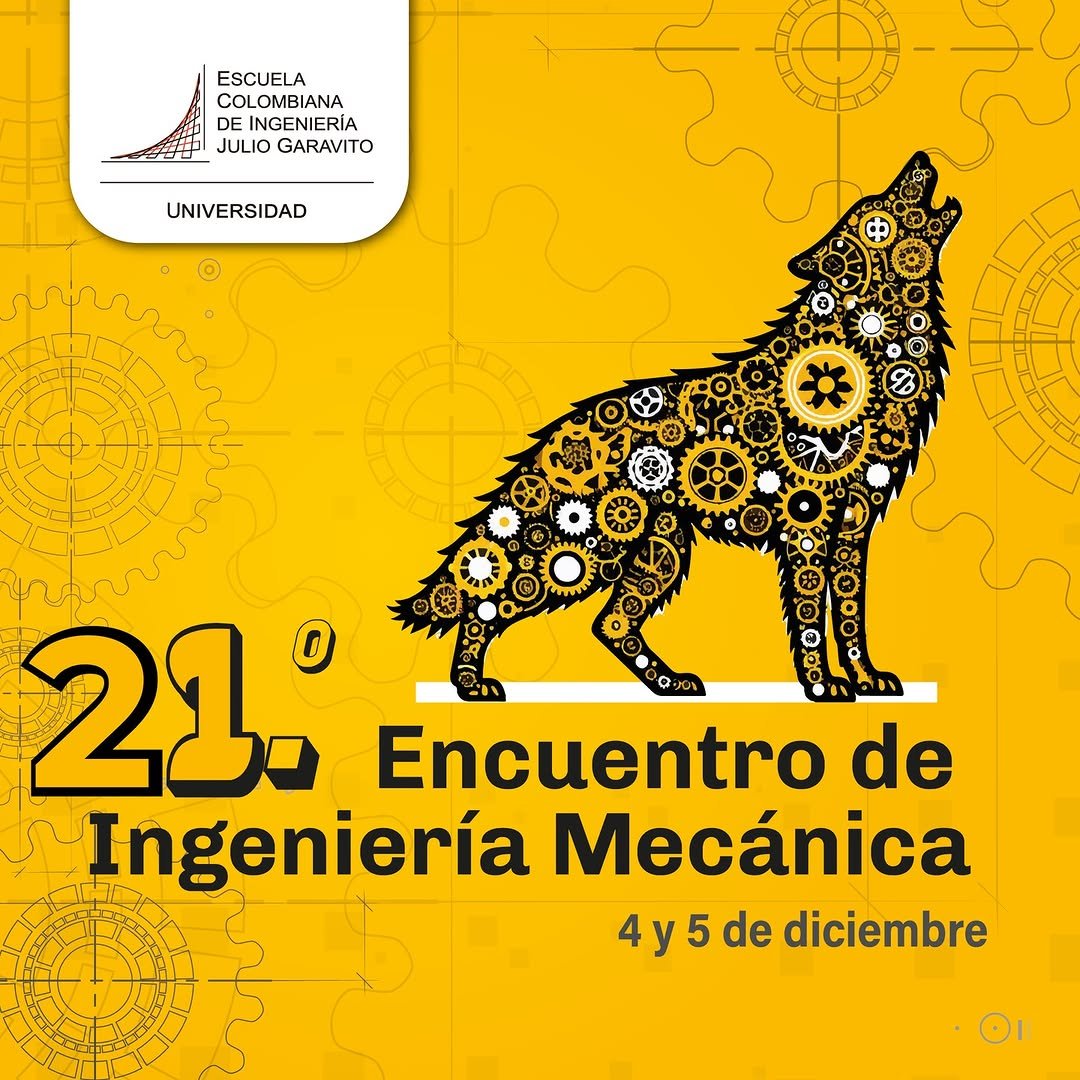 ¡Llegó el XXI Encuentro de Ingeniería Mecánica! 🔧
Un espacio donde se celebra el talento, la creatividad y la innovación de los estudiantes del Programa de Ingeniería Mecánica.

Esta edición reúne los proyectos más destacados, avances en investigación y desarrollos que muestran por qué este programa sigue impulsando el progreso tecnológico y social del país.

Un evento para conectarnos como comunidad, compartir ideas y descubrir cómo nuestros futuros ingenieros están transformando el mundo. 💡

Más información y la programación completa en nuestro portal web: https://hubs.la/Q03Vcws10