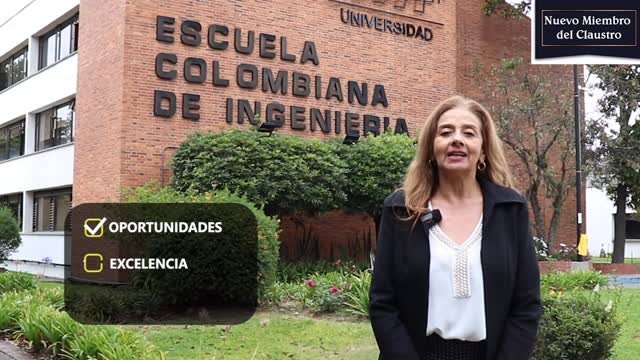 Conoce a los nuevos integrantes del Claustro de la Escuela.

Hoy te presentamos a la doctora Nancy Torres Castellanos, decana de Ingeniería Civil y directora de la Especialización en Estructuras.
Con más de 25 años en la Escuela, asume este honor con gratitud y compromiso.